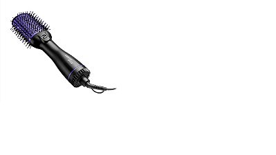 Escova Secadora Taiff Easy Oval 1200W Preta e Lilás
