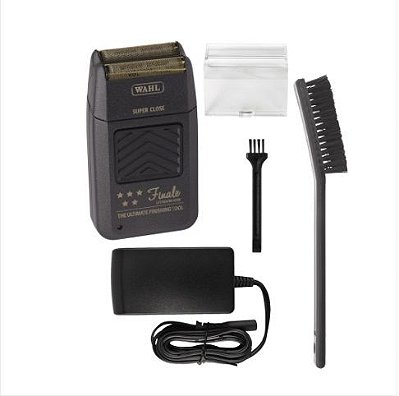 Maquina De Acabamento Wahl Clipper Barbeador Shaver Finale, Recarregável