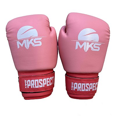 Luva Mks Prospect Rosa Para Boxe Muay Thai Kick Boxing