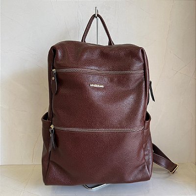 Mochila em couro legítimo