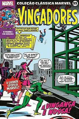 Coleção Clássica Marvel Vol. 33 - Vingadores Vol. 4
