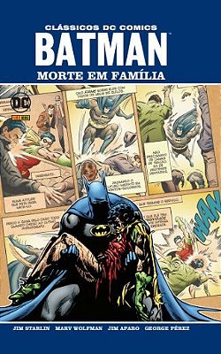 Batman - Morte Em Família Capa dura
