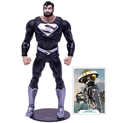 Solar Superman Black Suit McFarlane Toys