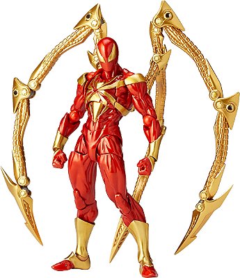 EM BREVE - Iron Spider Amazing Yamaguchi Revoltech (Aranha de Ferro)