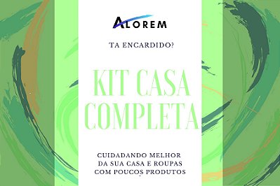 KIT CASA + ROUPA LIMPA
