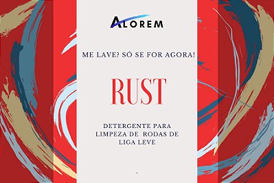 RUST - LIMPA RODAS DE LIGA LEVE