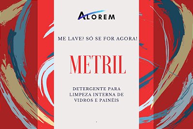 METRIL - LIMPA PAINEL & VIDROS SPRAY