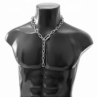 Colar Arcode Mosquetão Corrente Grossa Masculino