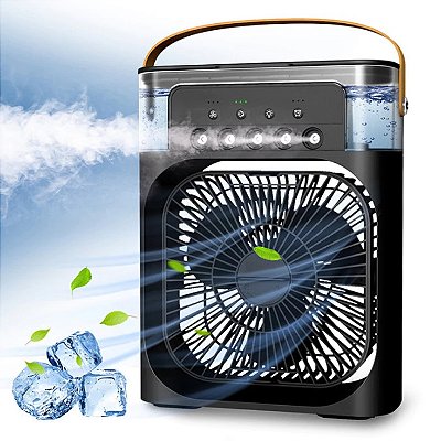 Mini Ar Condicionado Climatizador Umidificador Ventilador Portátil
