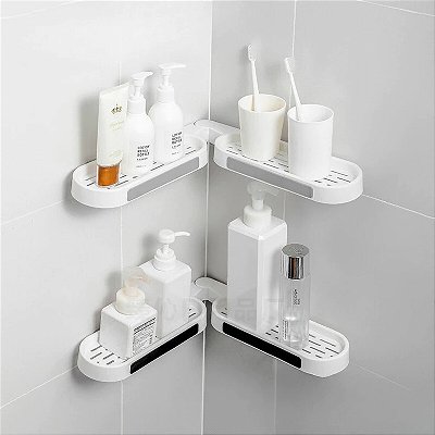 Suporte Organizador para Cozinha e Banheiro Com Adesivo