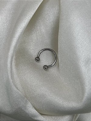 Piercing Ferradura-Titânio