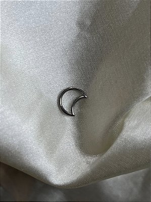 Argola meia lua-Titânio