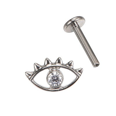 Piercing olho grego- Titânio