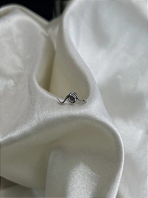 Piercing cobra zircônia-Titânio