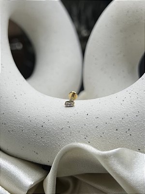 Labret marquise PVD Gold - Titânio