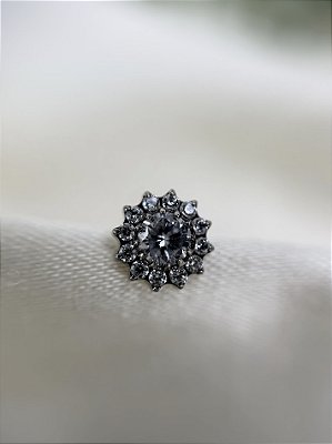 Labret Flor - Titânio