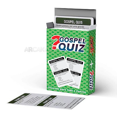 JOGO DE CARTAS EVANGÉLICO - GOSPEL QUIZ + FARUK
