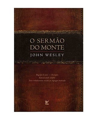 LIVRO O SERMÃO DO MONTE - JOHN WESLEY