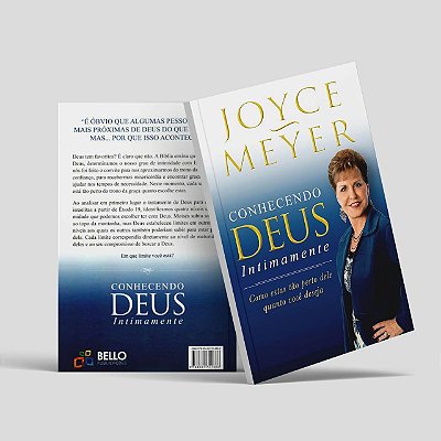 LIVRO CONHECENDO DEUS INTIMAMENTE - JOYCE MEYER
