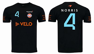Camisa F1 Mclaren MCL36M Lando Norris Temporada 2022