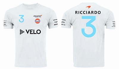 Camisa F1 Mclaren MCL36M Daniel Ricciardo Temporada 2022