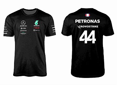 Camisa F1 Mercedes Lewis Hamilton 44 2023