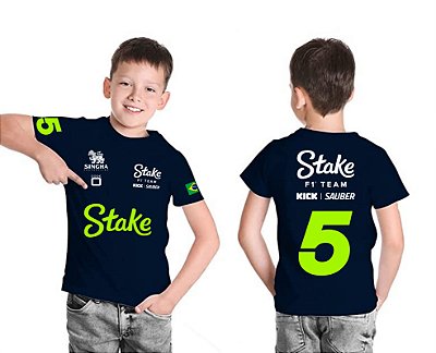 Camisa Infantil Bortoleto Sauber SF-25 2025