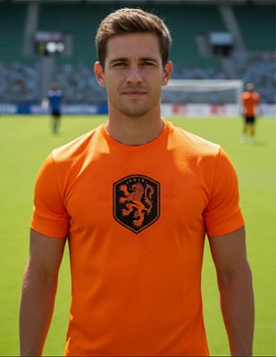 Camisa Seleção Holanda Graphic