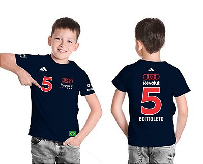 Camisa Infantil Bortoleto Audi 2026