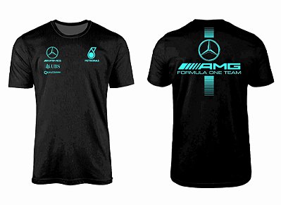 Camisa F1 Lewis Hamilton Mercedes Amg Eclipse