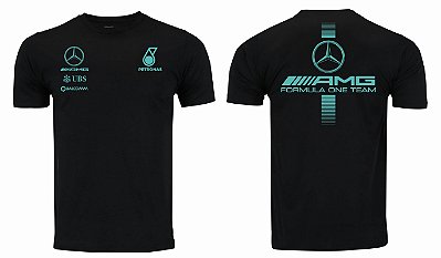 Camisa F1 Lewis Hamilton Mercedes Amg Eclipse