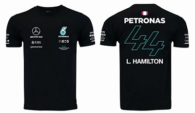 Camisa F1 Mercedes Lewis Hamilton 2021
