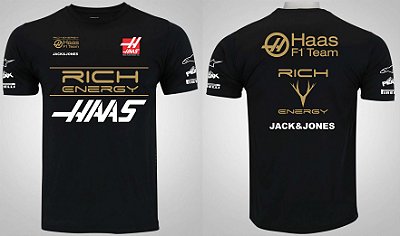 Camisa F1 HAAS 2018