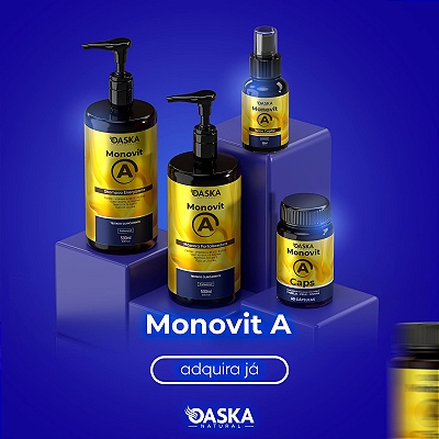 Kit Monovit Oaska de Crescimento Recuperação Capilar Completo