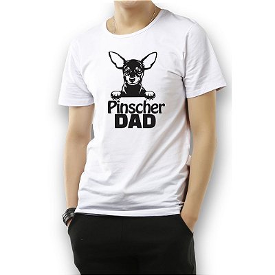 Camiseta Pai de Cachorro Pinscher