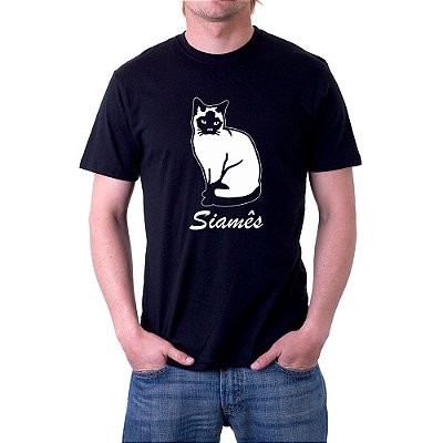 Camiseta Gato Siamês
