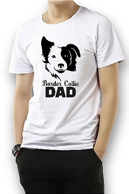 Camiseta Pai de Cachorro Borde Collie