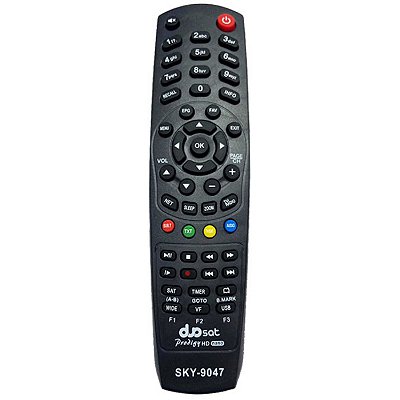 Controle Remoto Prodygi Nano Hd Duosat Blade Spider Black Séries Duosat One Nano Hd