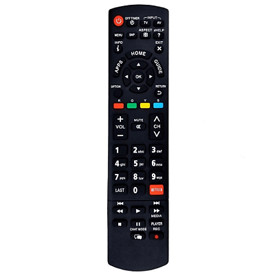 Controle Remoto Panasonic Viera Netflix Tv Led Tc32 Tc50 Tcl32 Tcp50