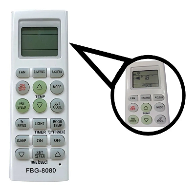 Controle Remoto Para Ar Condicionado Akb743754049 (LG)