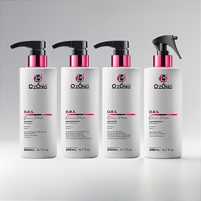 Kit Biotop Ozonio O.R.S. OzonioPlastia - 4 Passos 500mL
