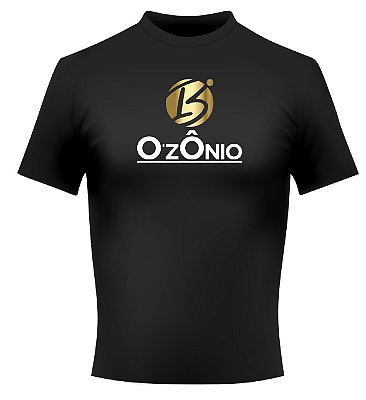 CAMISETA OZONIO SLIM PRETA TAM M