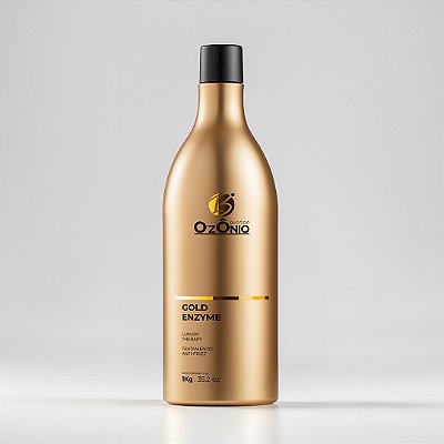 Tratamento Anti-Frizz Biotop Ozonio Gold Enzyme - Passo 2