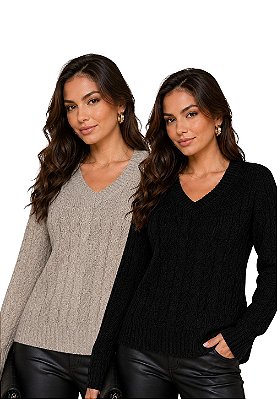 Blusa Tricot Londres Mousse