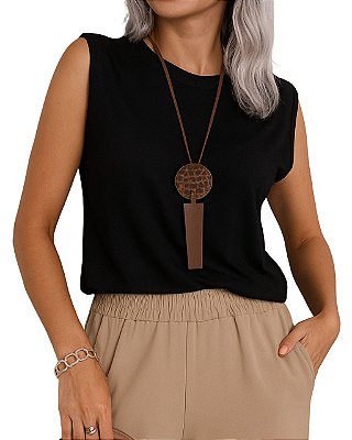 Blusa Regata em viscolycra Amanda