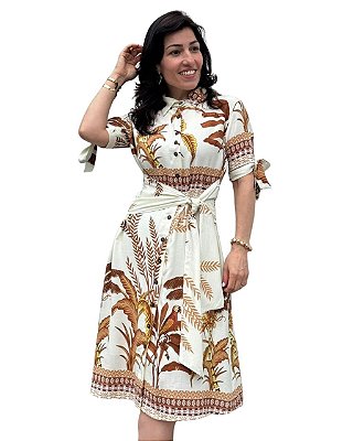 Vestido Chemise Florido