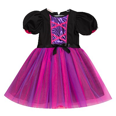 Vestido Luxo Bruxinha Roxo
