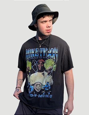 Camiseta Vintage Mike Tyson "Iron Mike"