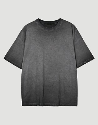 Camiseta Oversized Washed Grey