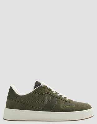 Tênis Casual Simple Army Green